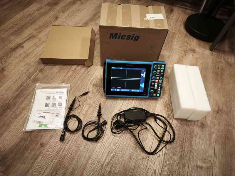 Osciloskop Micsig STO1152C - 2CH - paměť 28 Mpts - foto 2