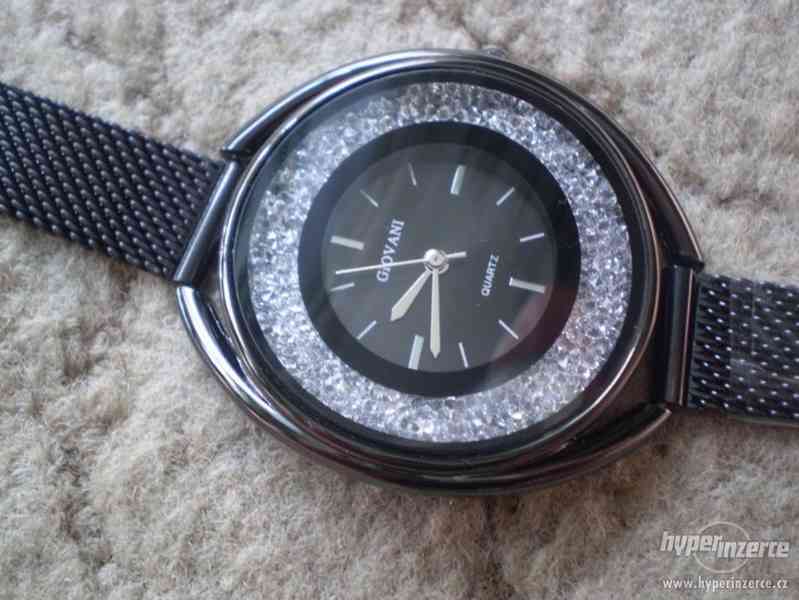 Moderní karbonové hodinky GIOVANI DIAMONTS - foto 3