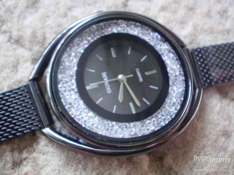 Moderní karbonové hodinky GIOVANI DIAMONTS - foto 4