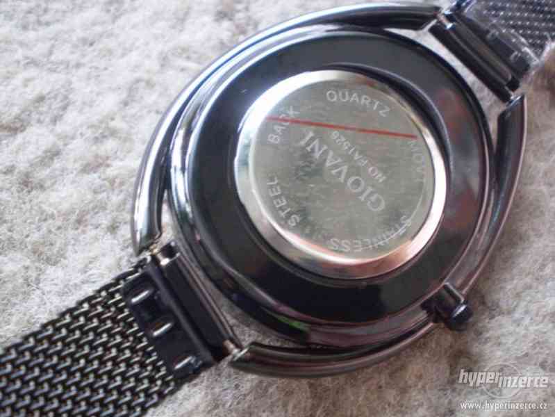 Moderní karbonové hodinky GIOVANI DIAMONTS - foto 5