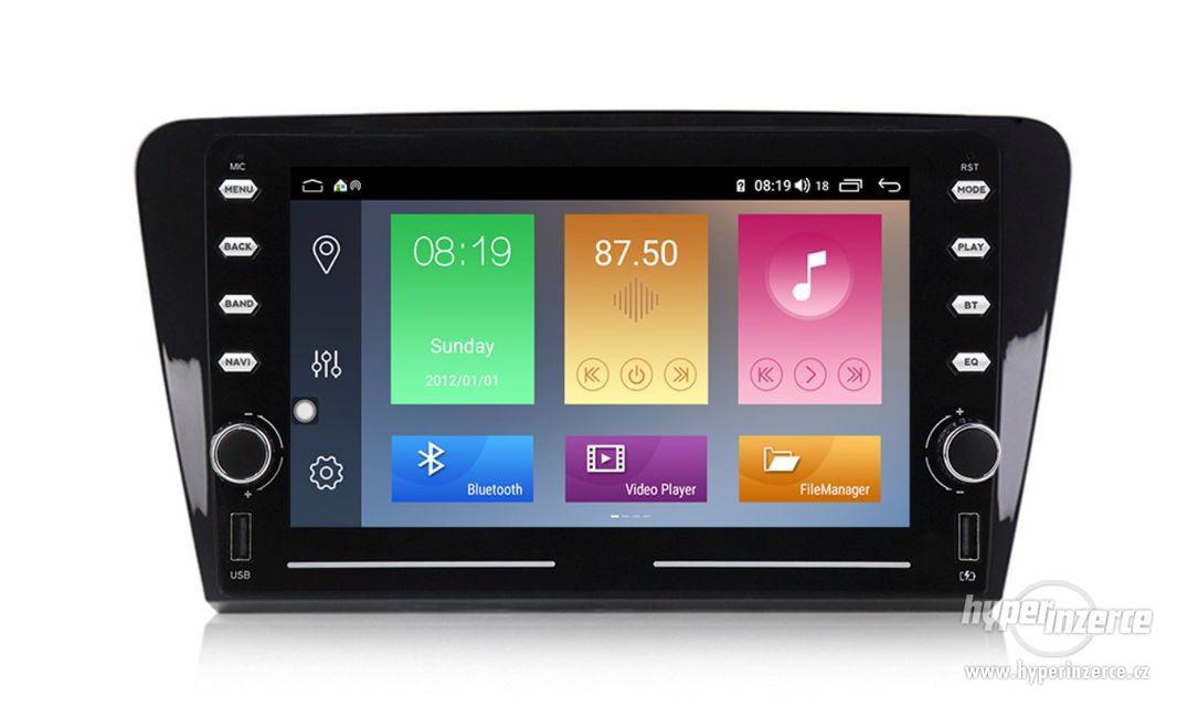 Škoda Octavia 3 Autorádio Android s GPS navigací a WiFi - foto 1