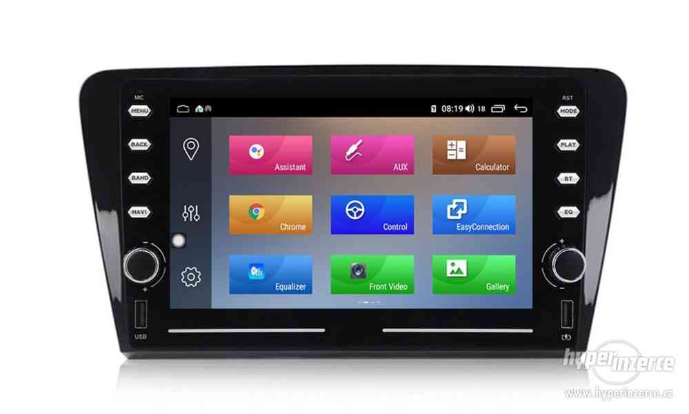 Škoda Octavia 3 Autorádio Android s GPS navigací a WiFi - foto 3