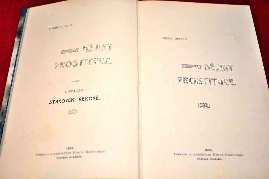 DĚJINY PROSTITUCE I. - V. (1905) - foto 3