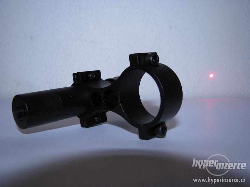 Profi červený laser na optiku s tubusem 25mm - foto 6