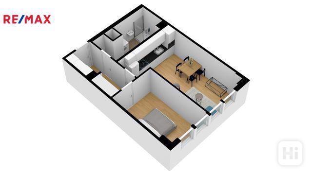 Pěkný 2+kk  53,9 m² s parkovacím stáním v domě s recepcí - foto 15