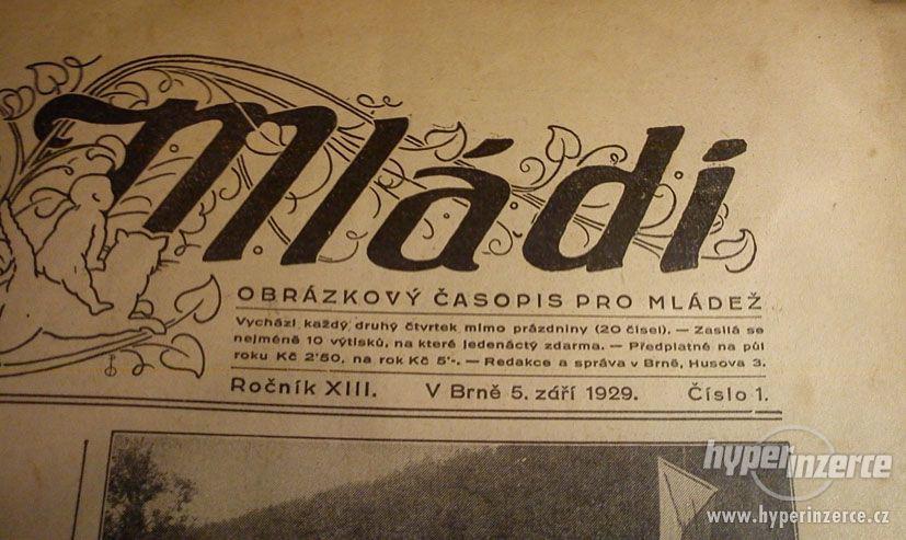 Časopis MLÁDÍ - ročník třináctý 1929-1930 - foto 2