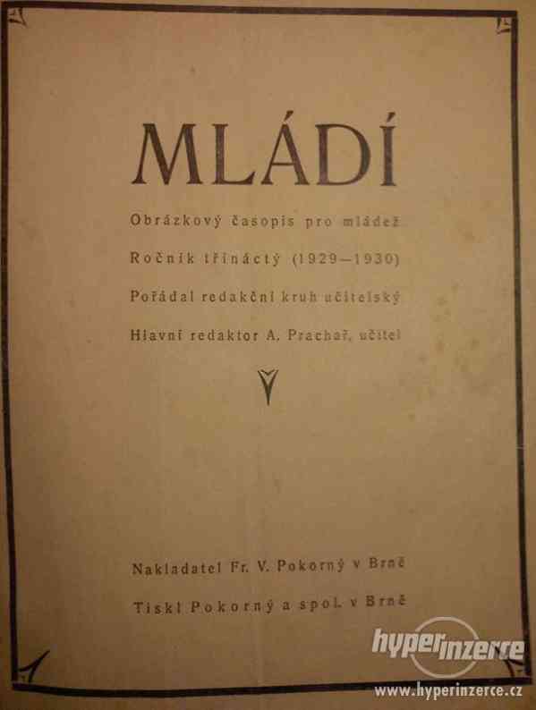 Časopis MLÁDÍ - ročník třináctý 1929-1930 - foto 4