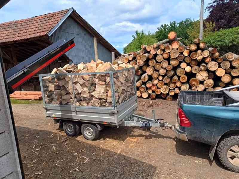 štípané palivové dříví - SUCHÉ