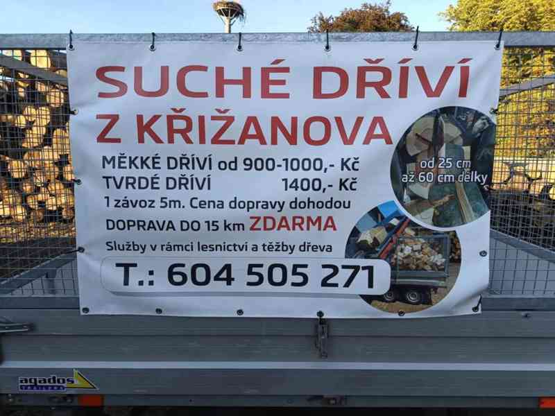 štípané palivové dříví - SUCHÉ - foto 3