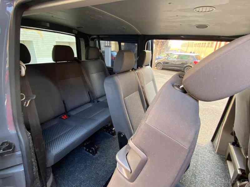 Volkswagen Transporter 1. majitel, 9míst, lůžková úpr - foto 12