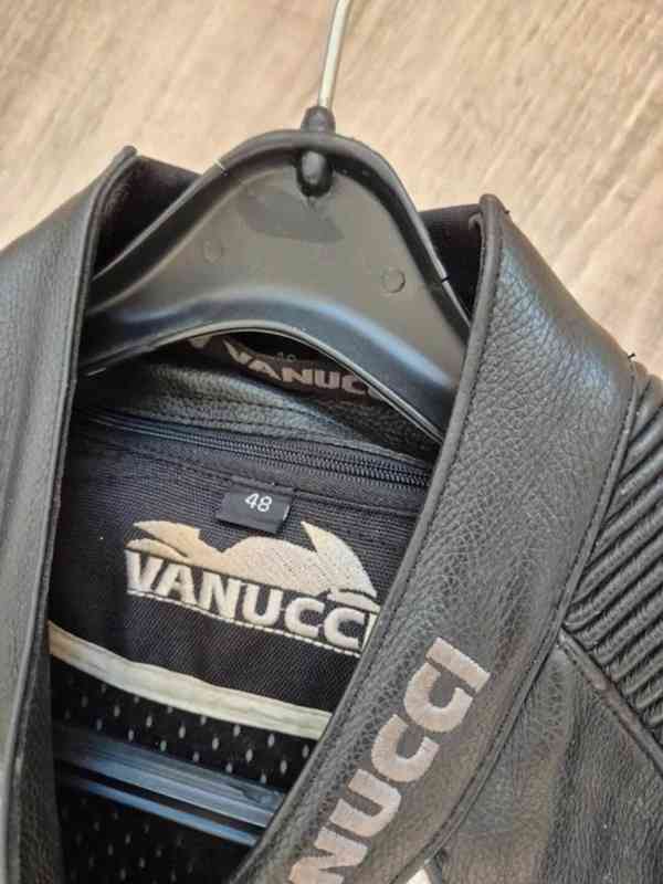 Kožená 1 - dílná kombinéza Vanucci - foto 9