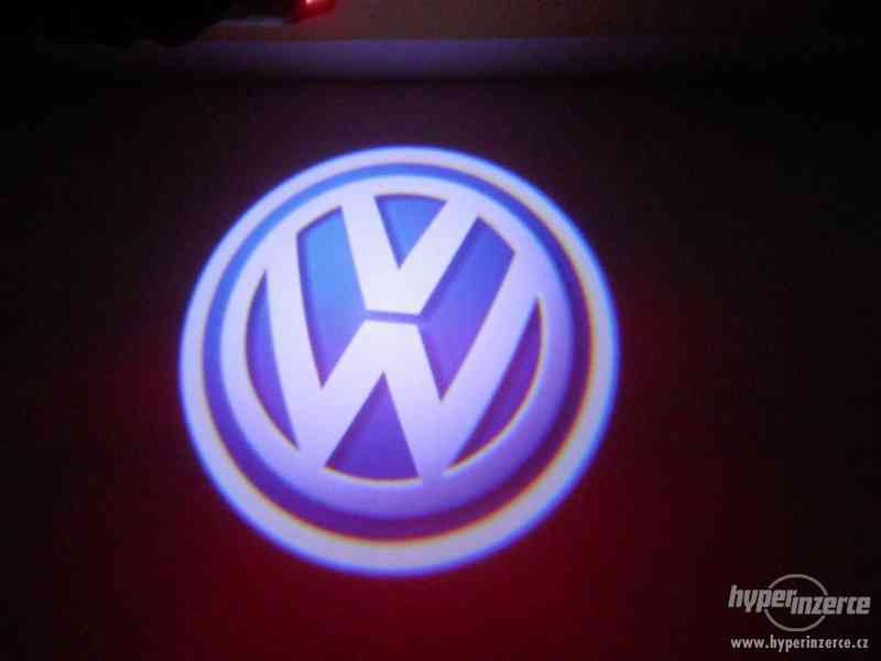 Led logo projektory Volkswagen - bez vrtání - foto 2