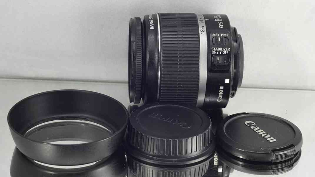 Canon EF -S 18-55mm f/3.5-5.6 IS **APS-C zoom  - foto 3