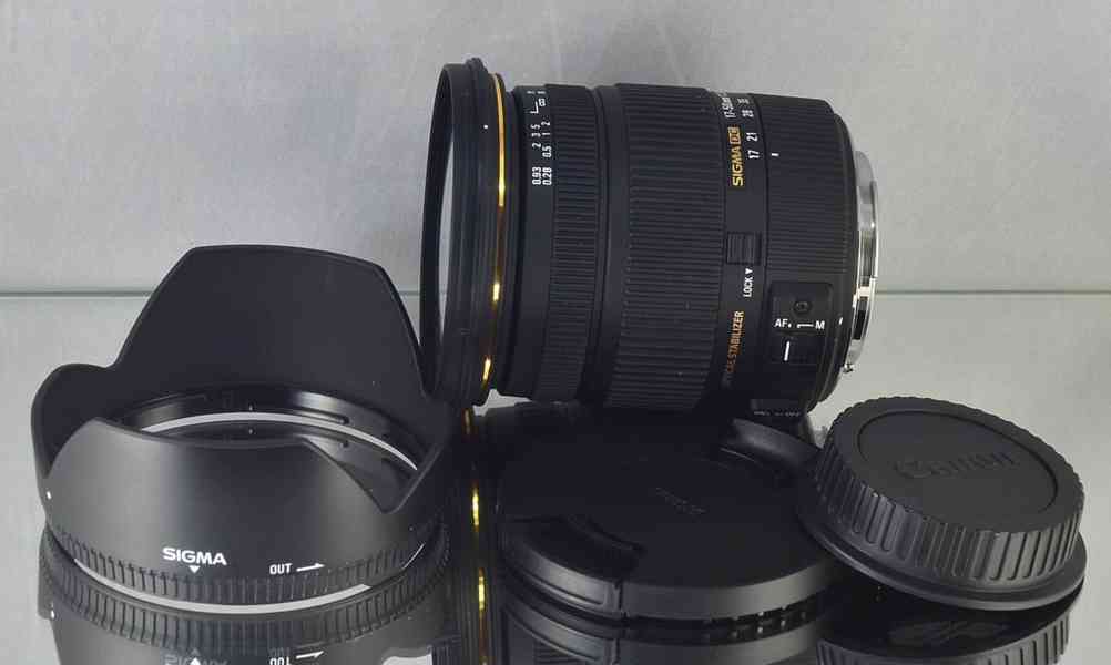 pro Canon - Sigma DC 17-50mm 1:2.8 EX OS HSM  - foto 4