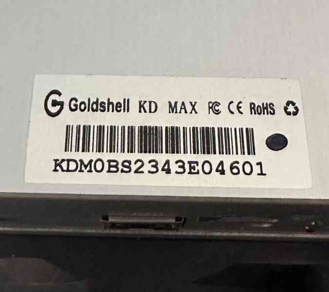 Goldshell KD MAX KDA Kadena Miner Hashrate 40.2T/s 3350W  - foto 1