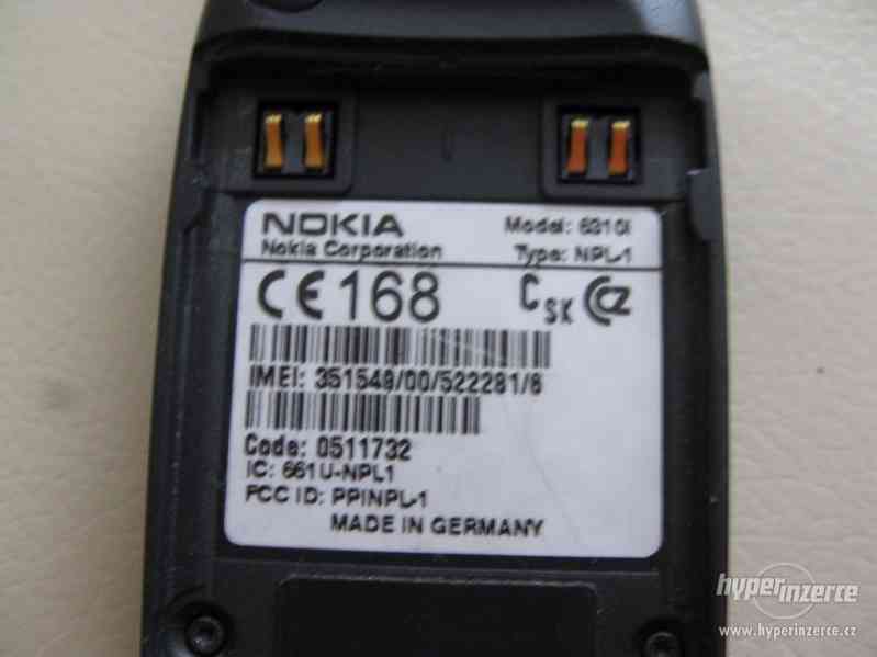 Nokia 6310i - plně funkční mob. telefony z r.2002 od 850,-Kč - foto 13