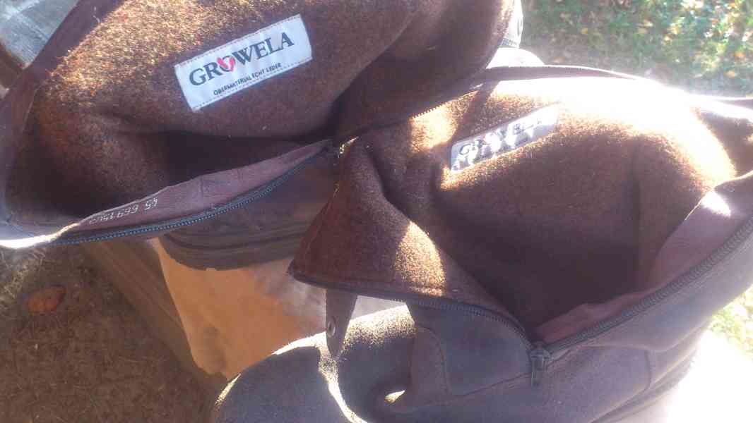 Pánské kozačky zn. Growela - foto 5