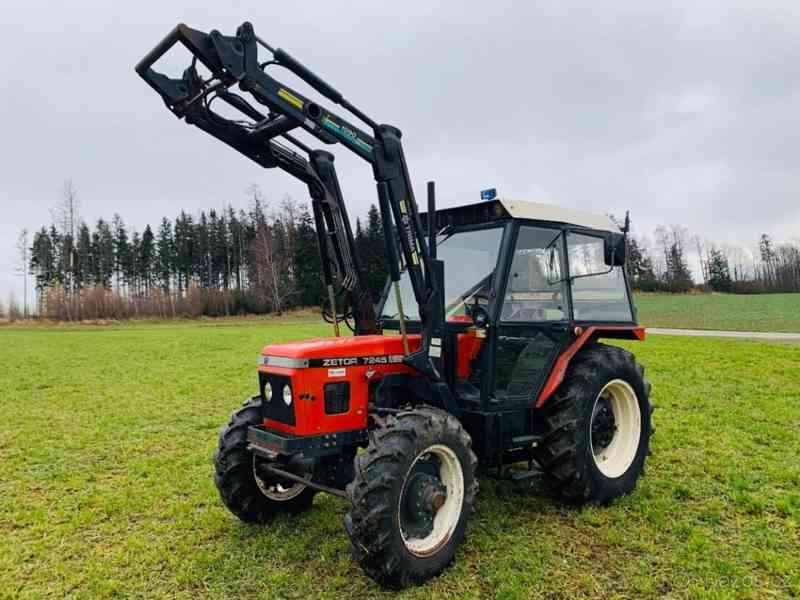 Traktor s čelním nakladačem Zetor 7245 - foto 1
