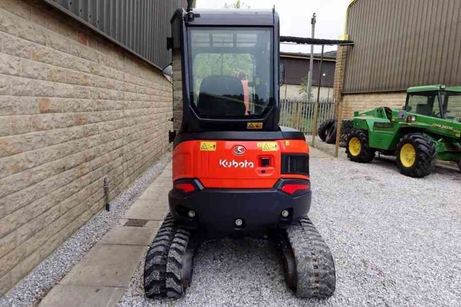 Kubota U27-4 Mini rýpadla - foto 3