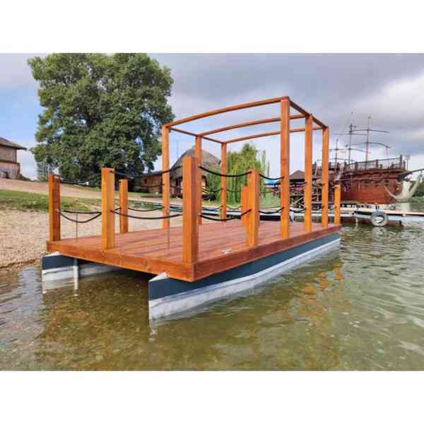 Katamaran drevená paluba Schab Cat 5,1 x 2,5m - foto 4