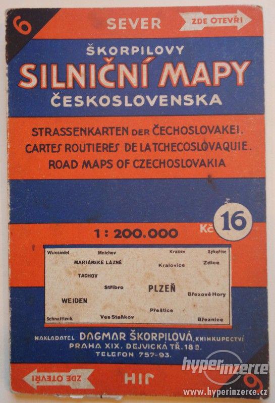 Škorpilovy silniční mapy - mapa č. 6 - foto 1