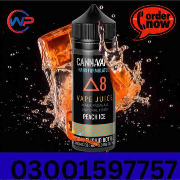 Peach Ice Delta 8 Vape Juice Liquid In Peshawar 03001597757