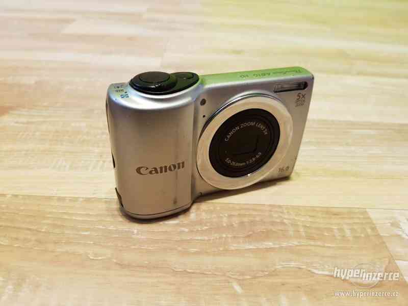 Canon PowerShot A810 + pouzdro + paměťová karta - foto 3