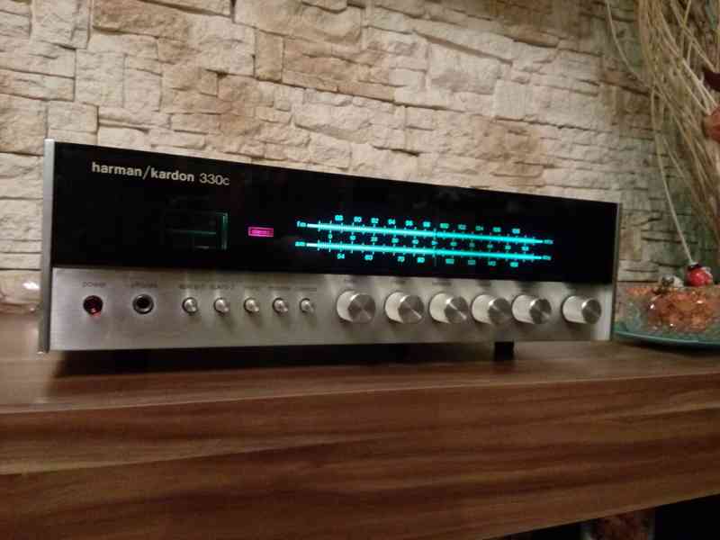 ♫ Pěkný vintage stereo receiver HARMAN KARDON HK 330c ♫ - foto 4