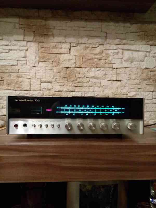 ♫ Pěkný vintage stereo receiver HARMAN KARDON HK 330c ♫ - foto 1