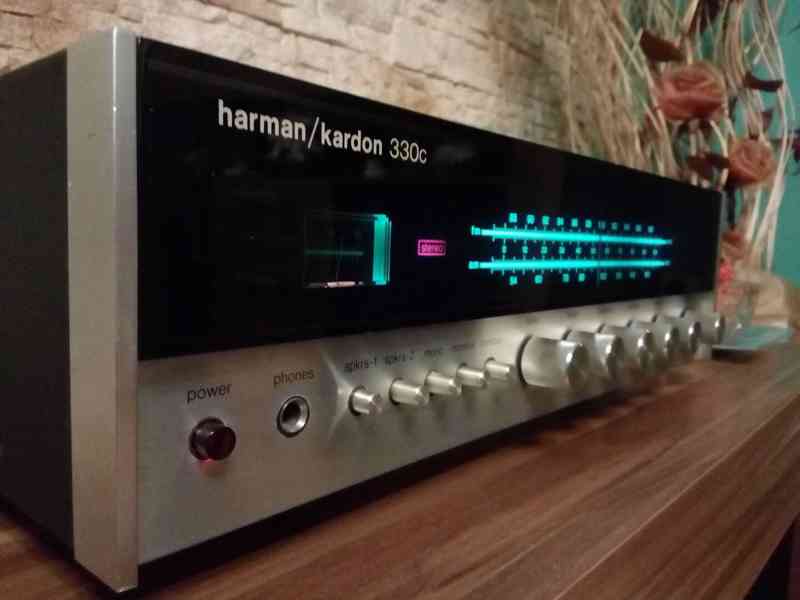 ♫ Pěkný vintage stereo receiver HARMAN KARDON HK 330c ♫ - foto 5