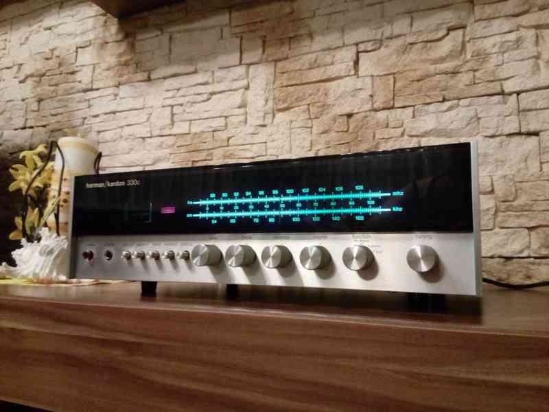 ♫ Pěkný vintage stereo receiver HARMAN KARDON HK 330c ♫ - foto 3