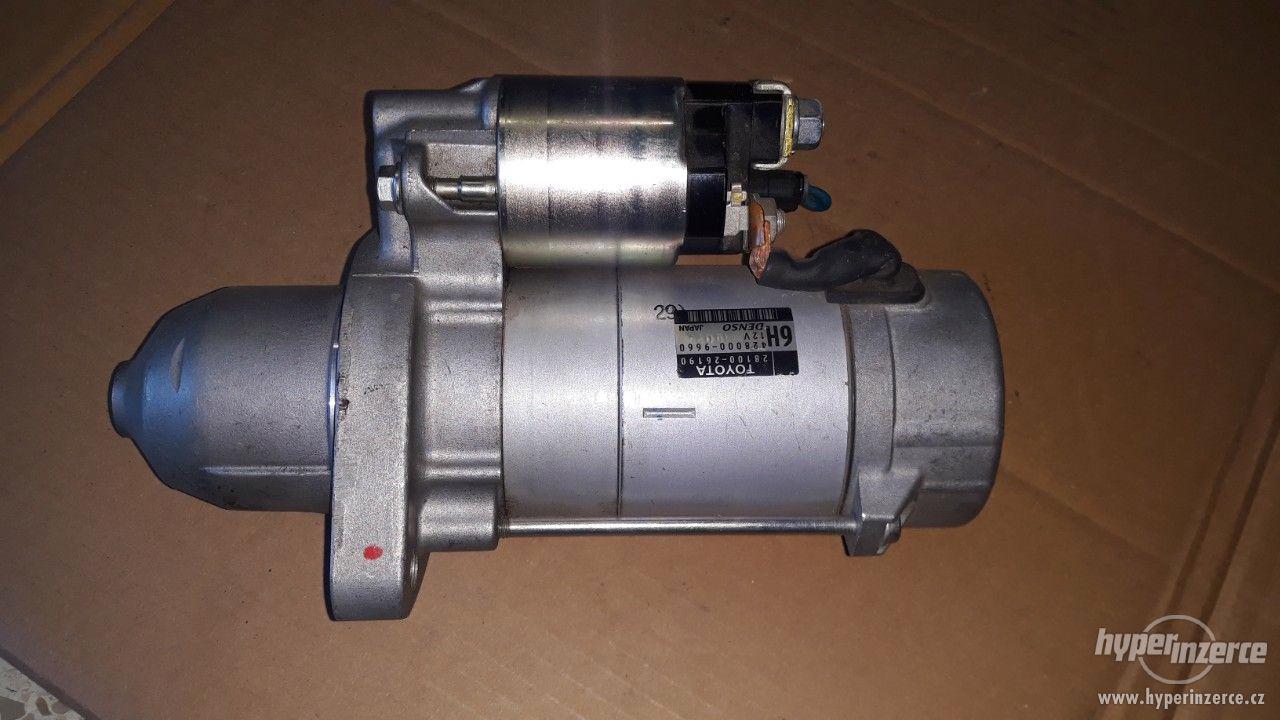 Startér Toyota Rav4 Auris 2.0 D4D 2810026190 bazar Hyperinzerce.cz