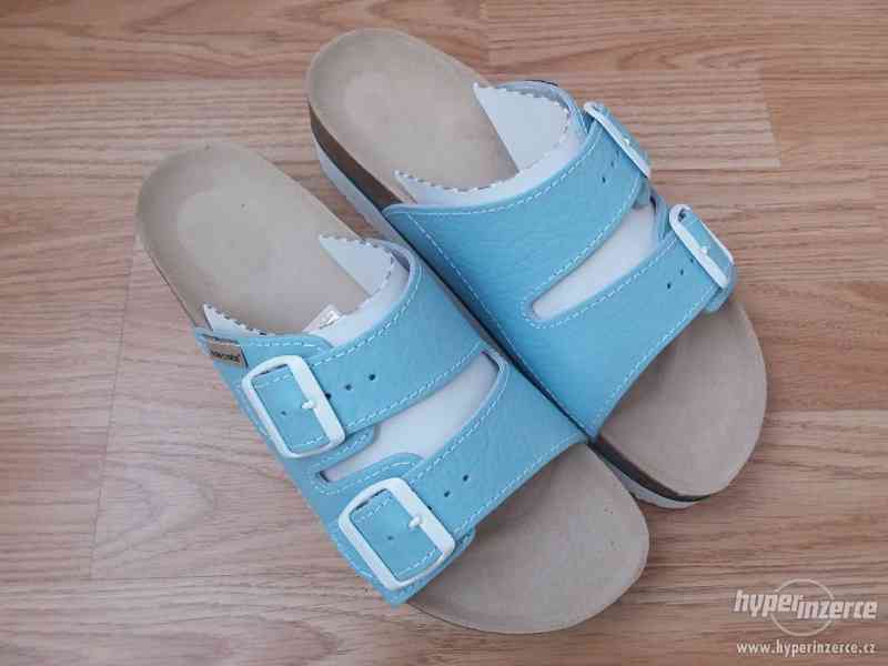 Pantofle 1002 KLH2 modré - foto 2