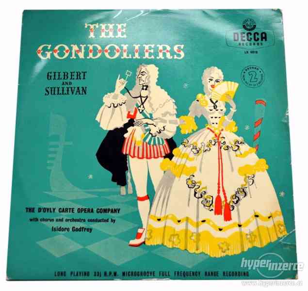 GILBERT & SULLIVAN - THE GONDOLIERS - foto 1