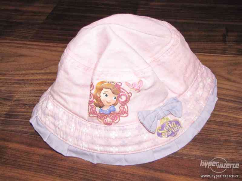 Růžový klobouček se Sofií první zn.Disney 18-24 m - foto 1