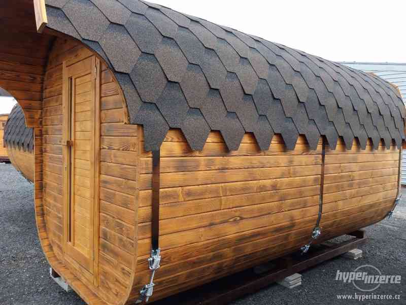 Venkovní  sauna  Kvádr 4.5m - foto 3