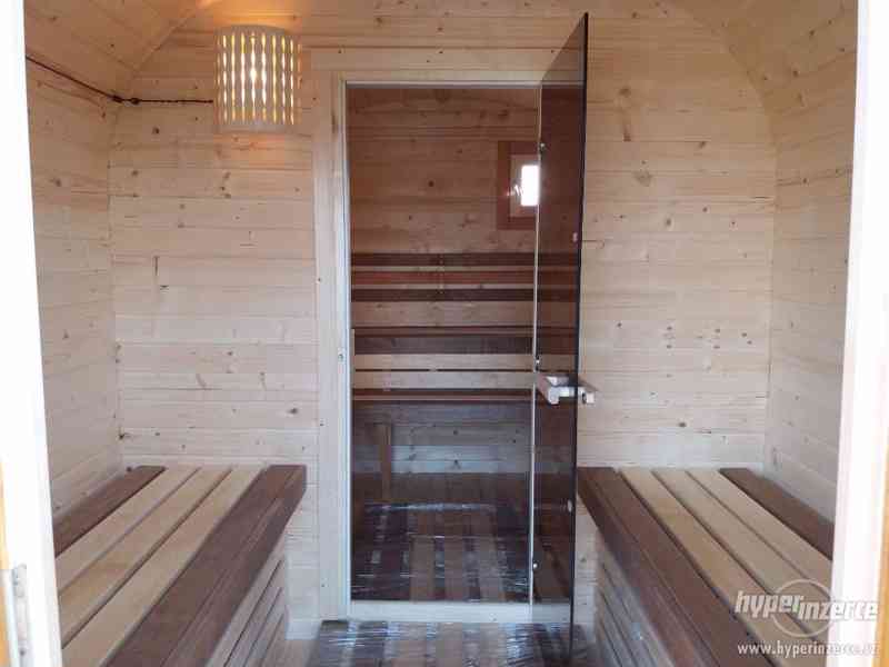 Venkovní  sauna  Kvádr 4.5m - foto 7