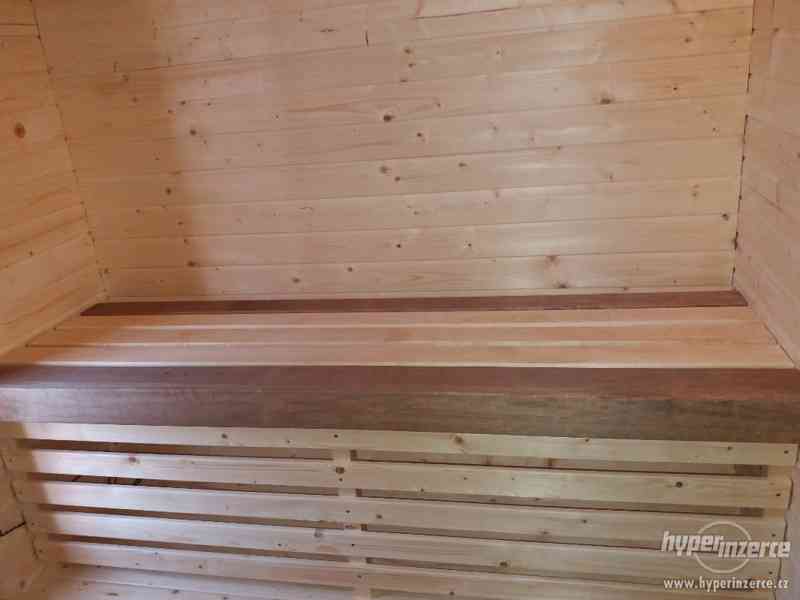 Venkovní  sauna  Kvádr 4.5m - foto 11