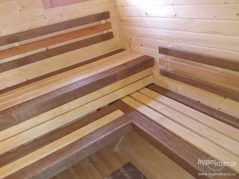 Venkovní  sauna  Kvádr 4.5m - foto 14