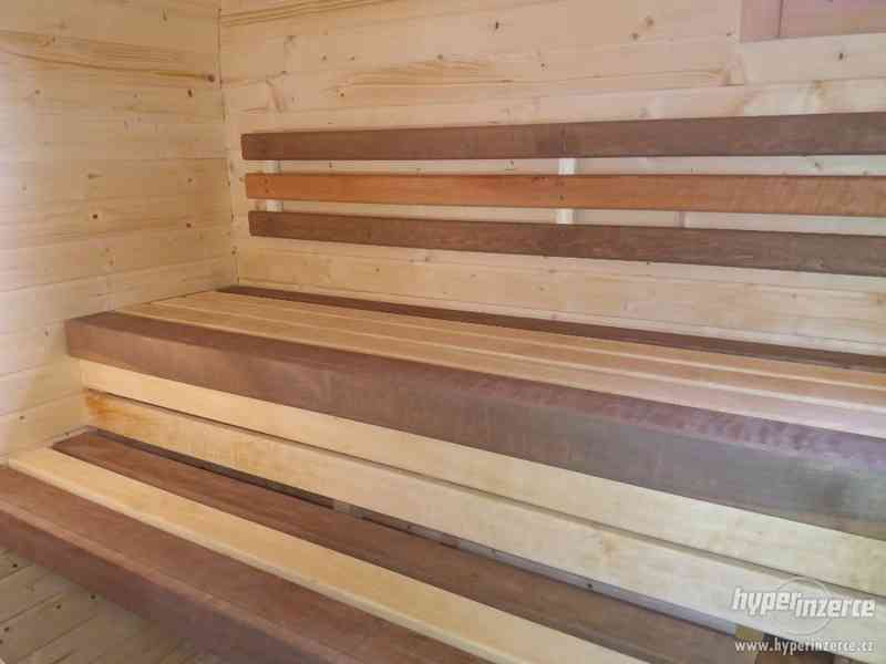 Venkovní  sauna  Kvádr 4.5m - foto 15