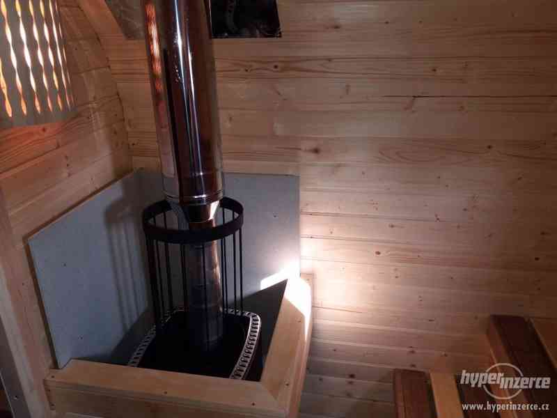 Venkovní  sauna  Kvádr 4.5m - foto 18