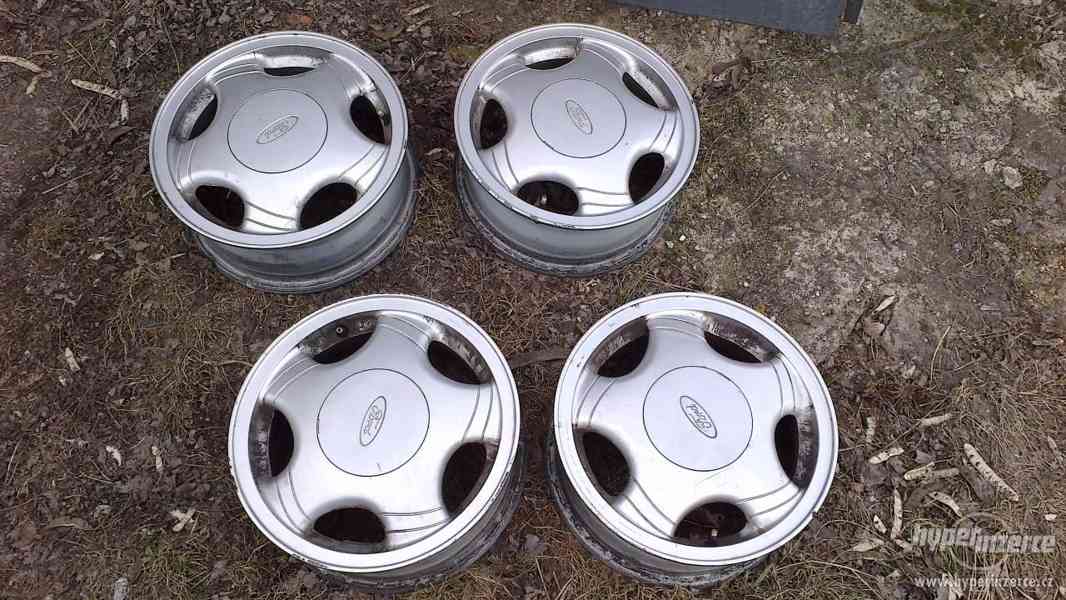 Prodám 4ks alu kol Ford 14" rozteč 4x108 - foto 1
