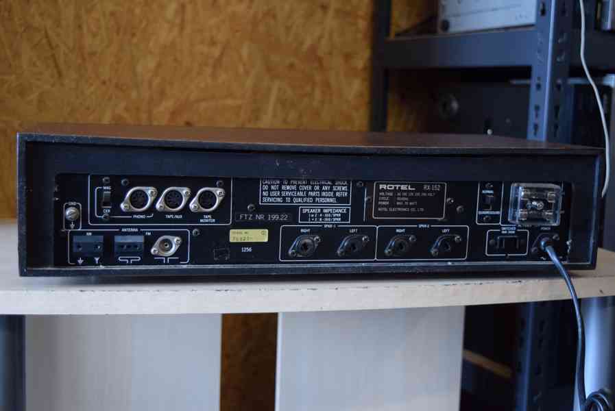 ROTEL RX-152 VINTAGE STEREO RECEIVER !! - foto 8