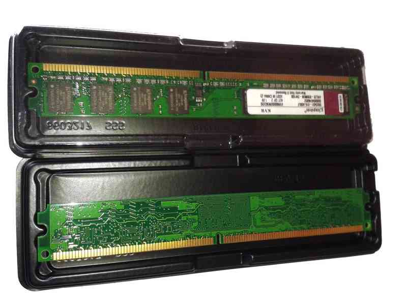 Paměti DDR2-800 DIMM 2x1GB KINSTON - foto 2