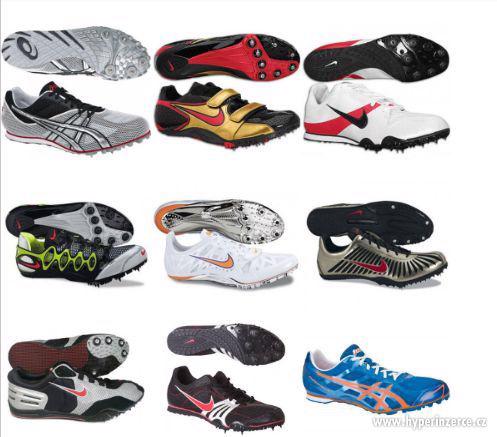 Tretry NIKE, BROOKS, ASICS 14 párů, i jednotlivě, VÝPRODEJ - foto 1