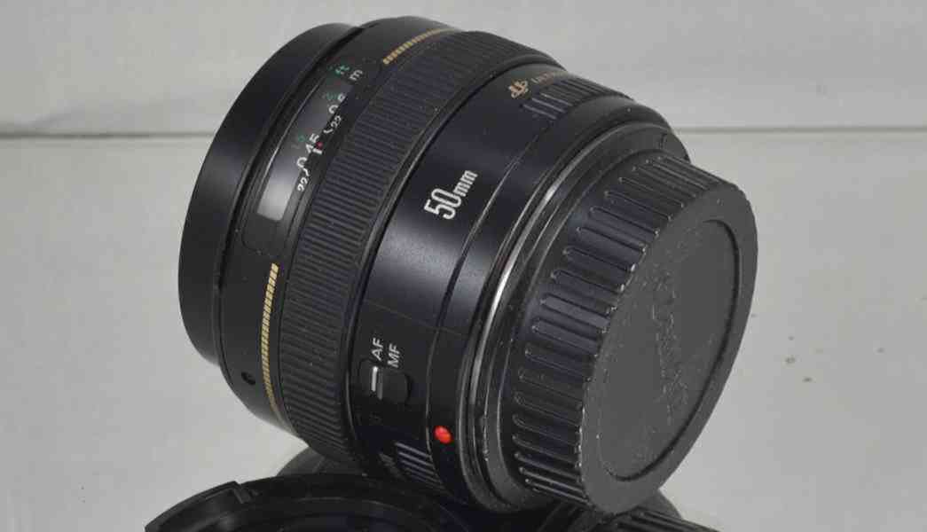 Canon EF 50mm f/1.4 USM full-frame Pevný *UV filtr - foto 7