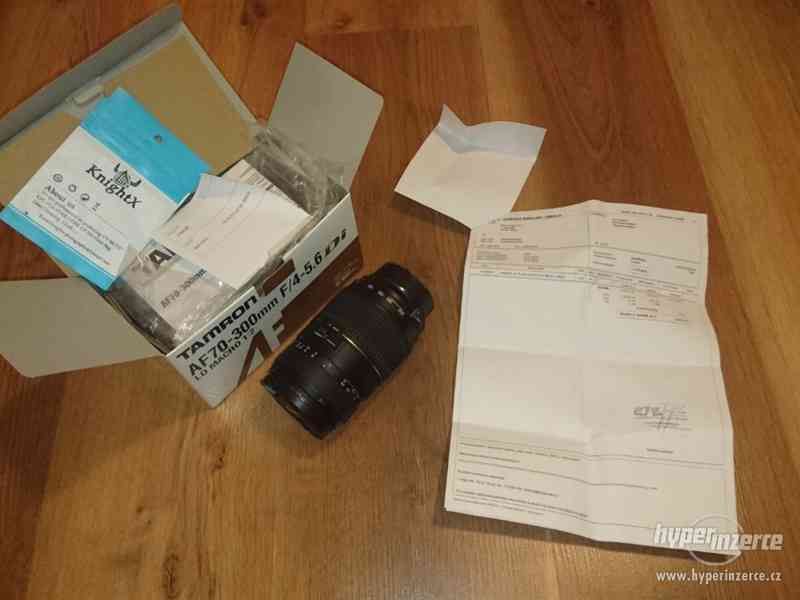 Prodám teleobjektiv Tamron SP AF 70-300mm f/4,0-5,6 Di LD - foto 2