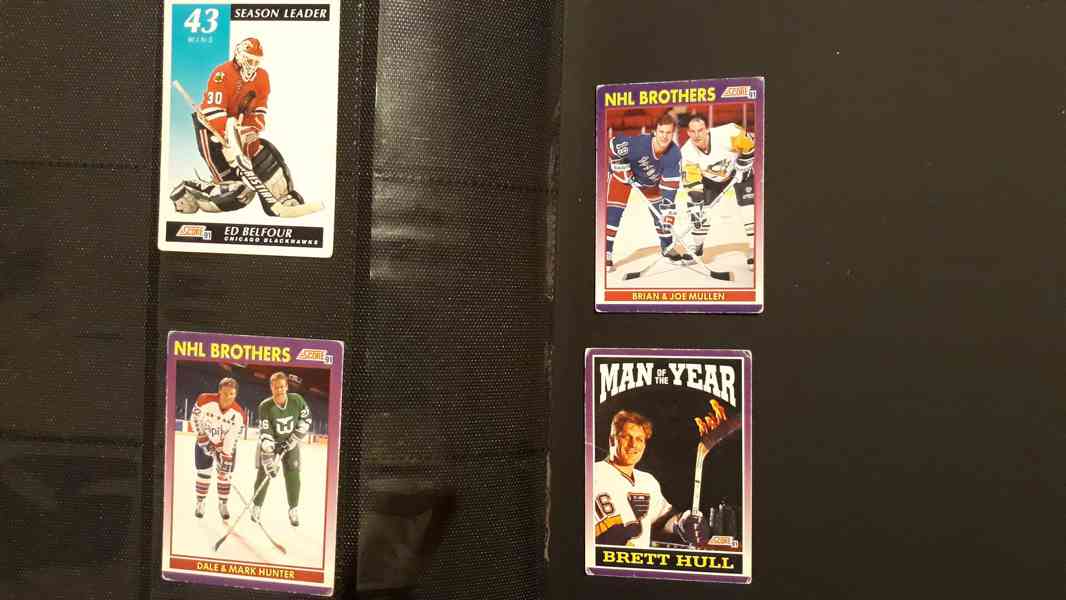Score 91-92 hokejové karty