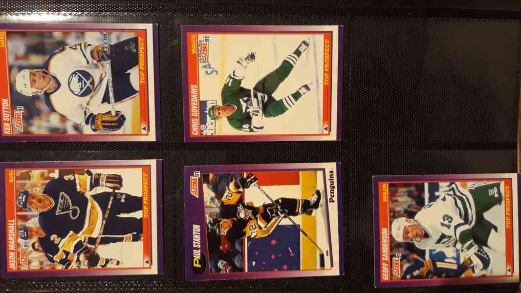 Score 91-92 hokejové karty - foto 3