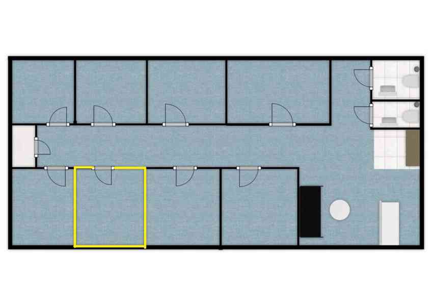 PRONÁJEM KANCELÁŘE O CP CCA 12,80 M2, BRNO – KRÁLOVO POLE  - foto 16